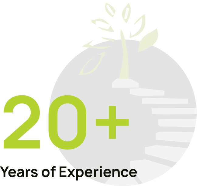 20+ years of experience